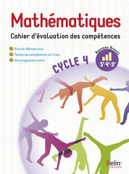 CYCLE 4 – CAHIER D’ÉVALUATION DES COMPÉTENCES