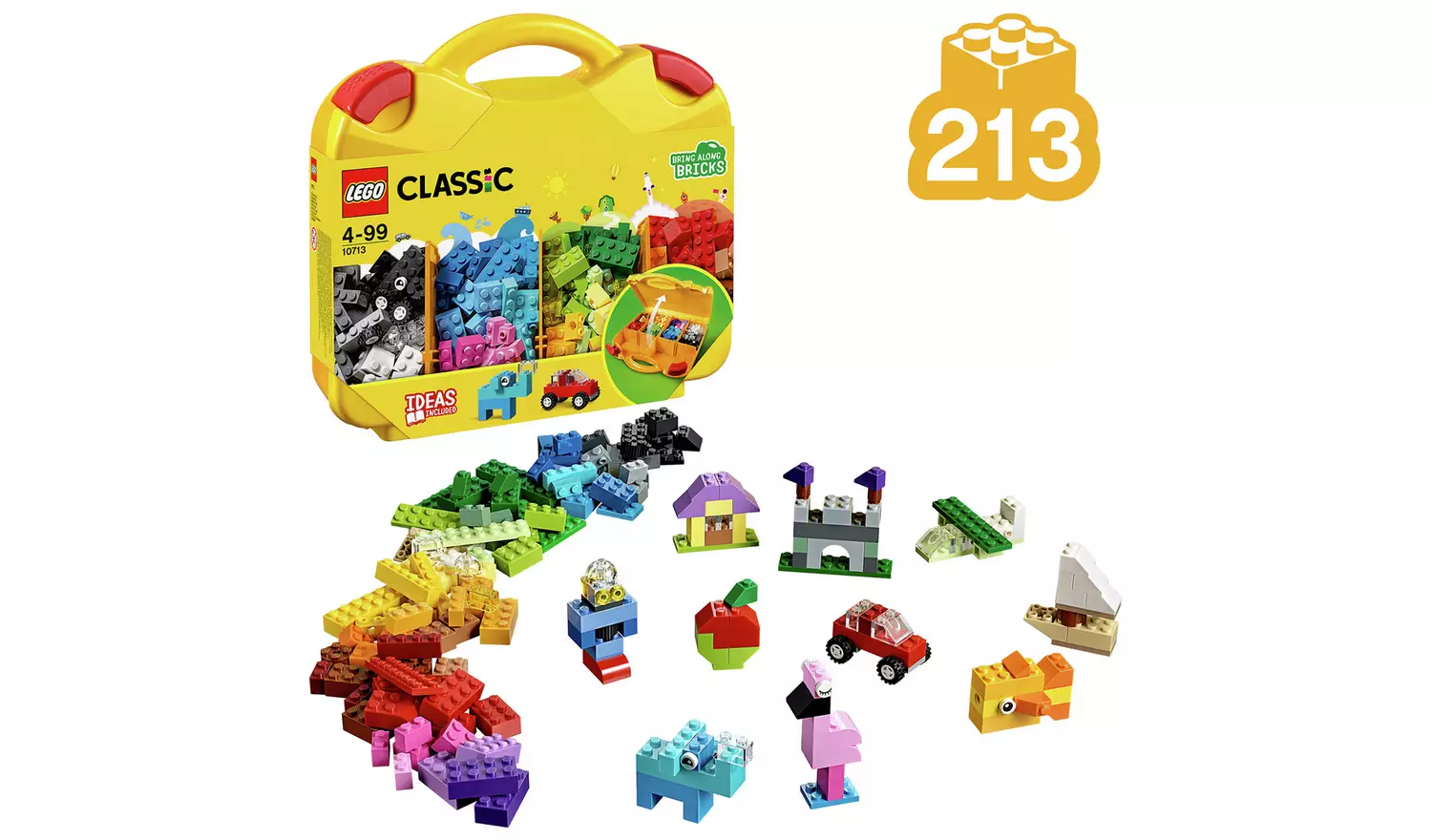 LEGO Classic Creative Suitcase, Lego Master Fan Gift