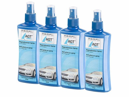 4 sprays anti-pluie pour vitres auto – 250 ml