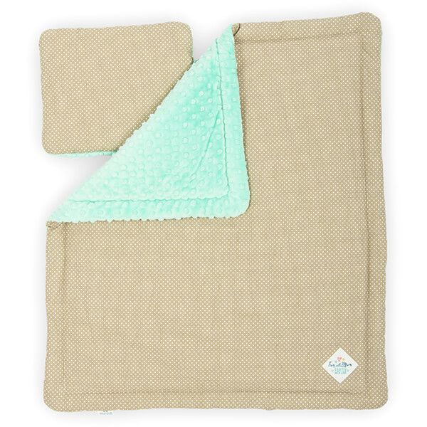 Ensemble De Couvertures Pour Bébé – Sky Beige