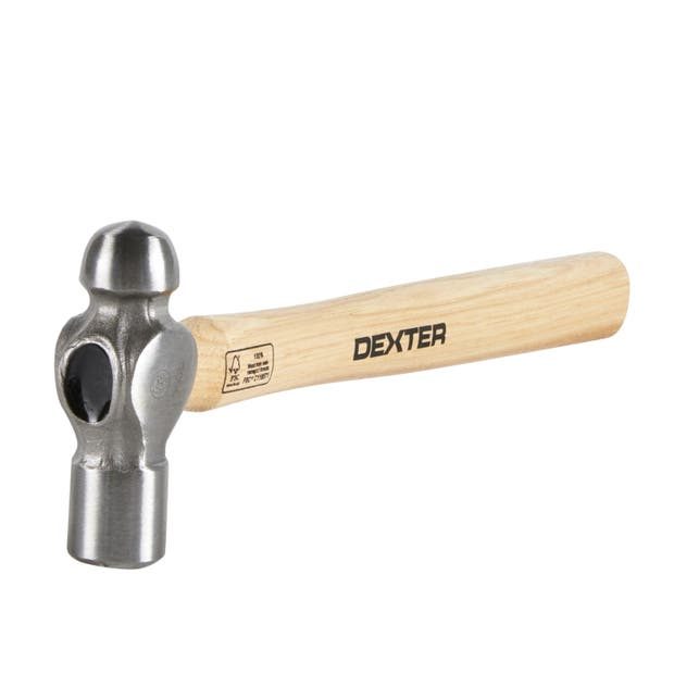 Marteau rivoir bois verni DEXTER, 0.35 kg à boule