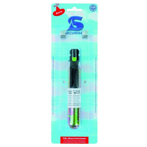 Cartouche Secumar CO2 dock 56gr