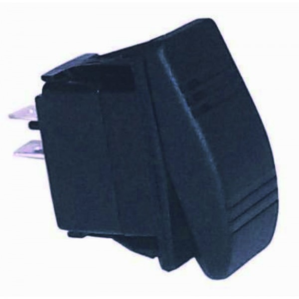 Interrupteur Sierra Contura unipolaire ON-OFF-ON Noir