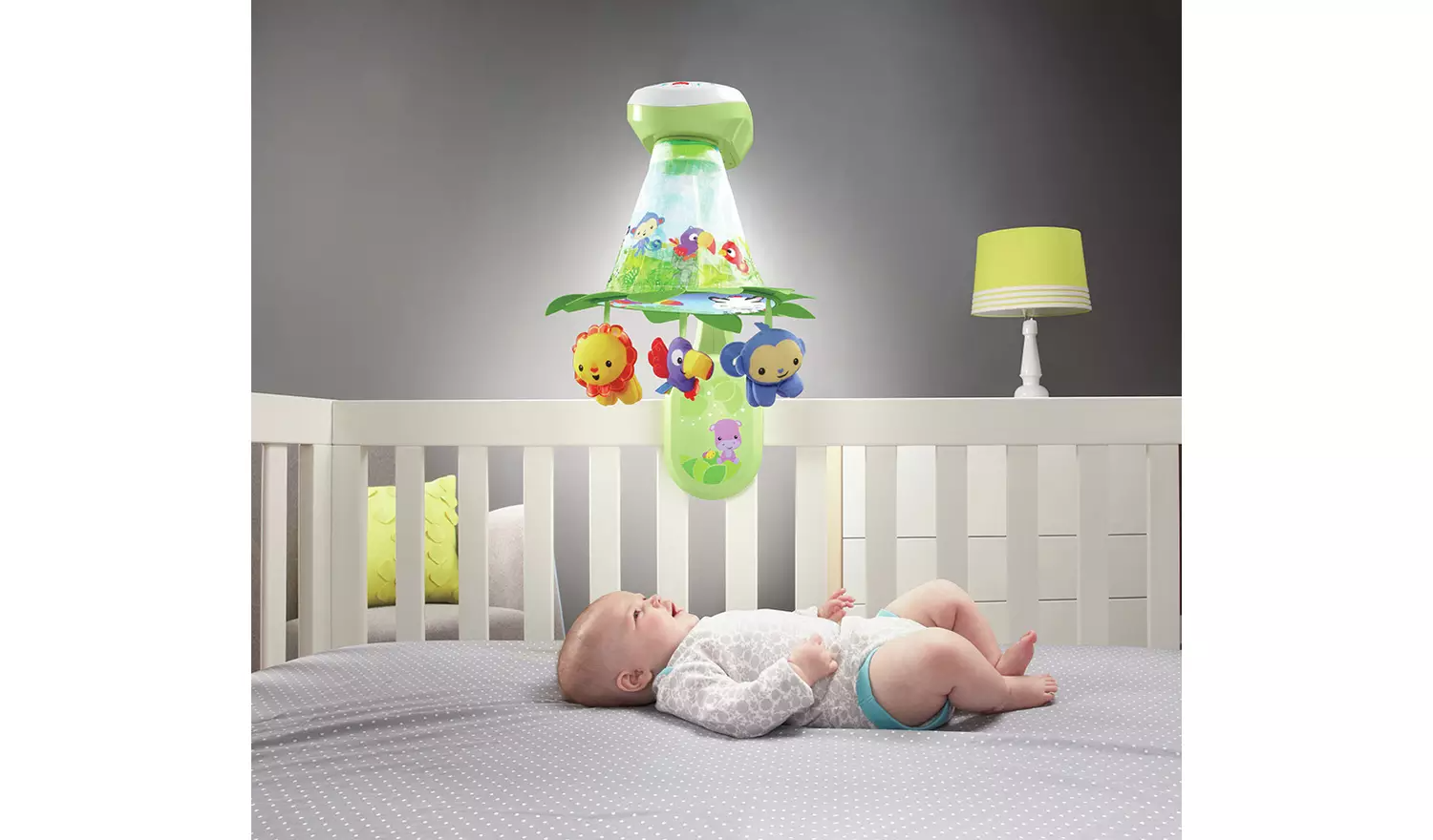 Fisher-Price Rainforest Grow-with-Me Projection Mobile