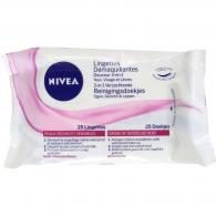 Lingettes démaquillantes peaux sèches/douceur Nivea