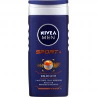 Gel douche Sport+ 3 en 1 Nivea Men