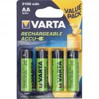 Pile rechargeable AA NiMH 2100 mAh Varta