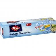 Sachet pour glaçons glace pilée Albal