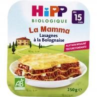 Plat bébé dès 15 mois, lasagnes bolognaise Hipp Biologique