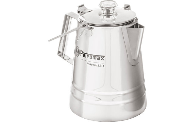 Petromax Perkomax LE14 Percolateur à café en acier inoxydable 1,5 litre