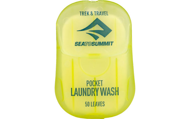 Sea to Summit Trek & Travel Pocket Laundry Wash 50 Leaf Détergent 50 feuilles