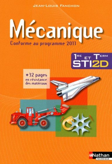 MECANIQUE 1ERE/TERM STI2D ELEV