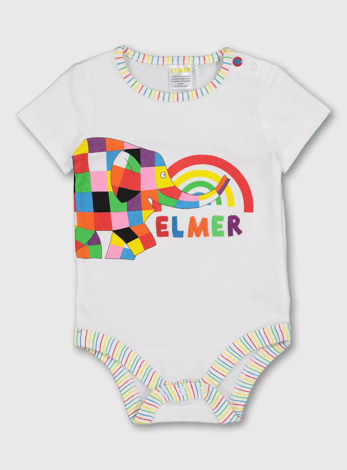 Elmer White Bodysuit – 6-9 months
