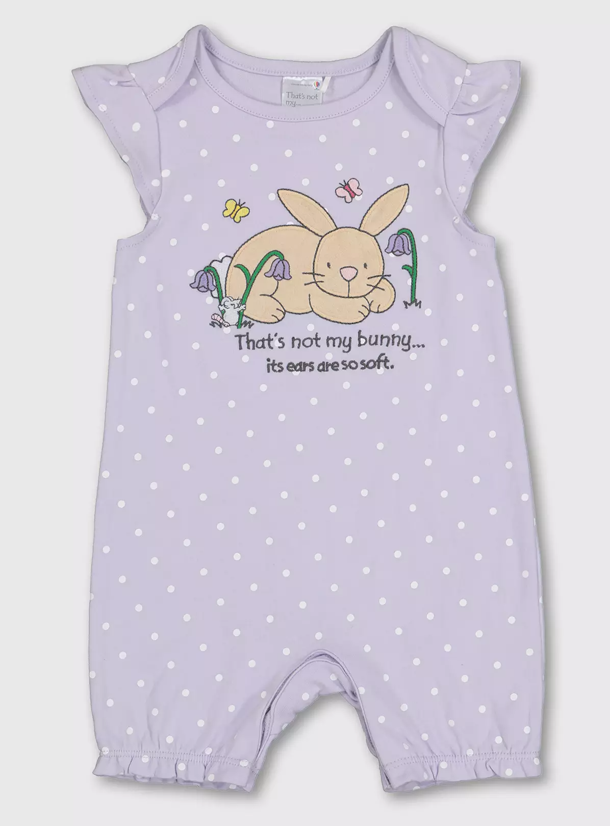 That’s Not My Bunny Lilac Romper – Up to 3 mths