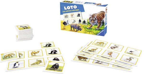 LOTO LES ANIMAUX SAUVAGES