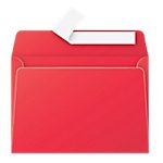 Enveloppes de correspondances Rouge Sans Fenêtre Pollen C6 11,4 (H) x 16,2 (l) cm 120 g/m² – 20 / Paquet