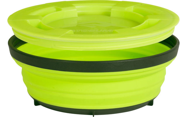 Sea to Summit X-Seal & Go Récipient alimentaire Large Jaune/Vert 600 ml