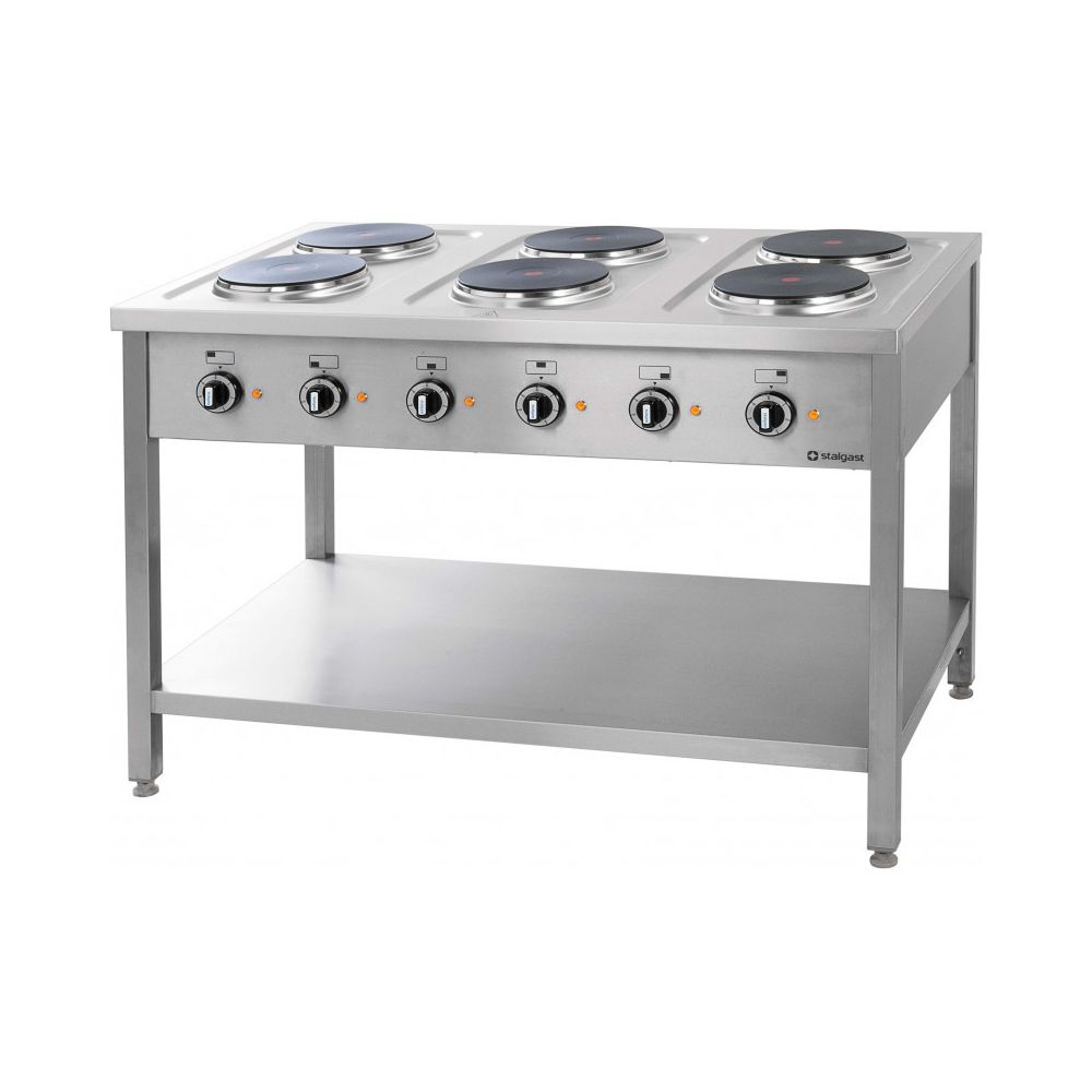 Piano de Cuisson Electrique Professionnel 6 Plaques – Série 700 – Stalgast – 700