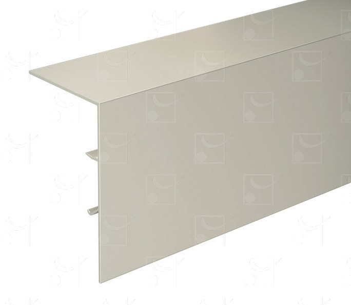 BANDEAU ALU P/RAIL FIX MURAL 1950MM AVEC SUPPORTS