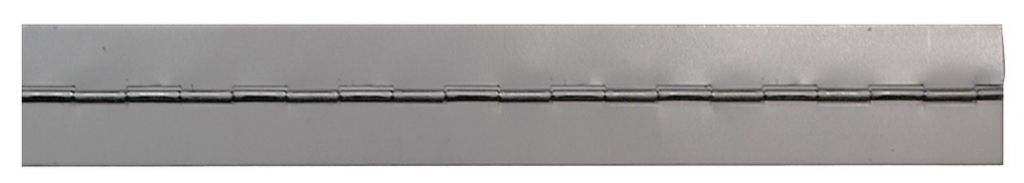 Charnière roulée – axe acier – épaisseur 0,6 mm Monin – Non percée – acier brut – 40 mm