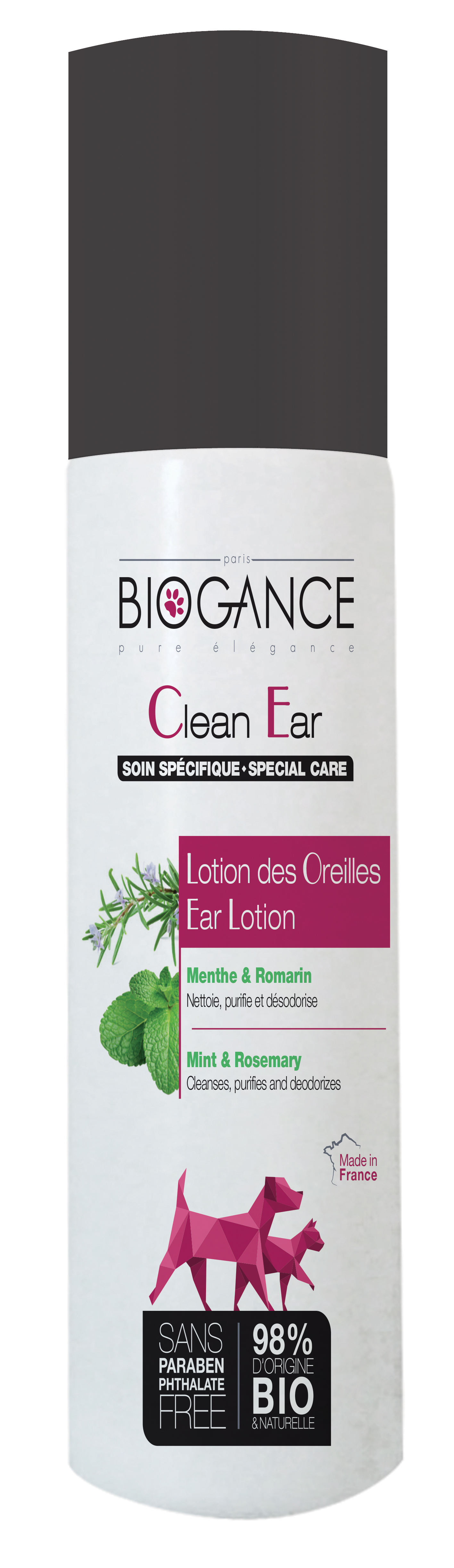 Lotion pour oreilles “Clean Ear” Biogance – 100ML