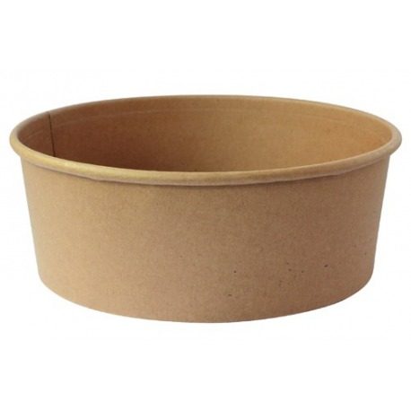 Pot salade kraft brun par 50