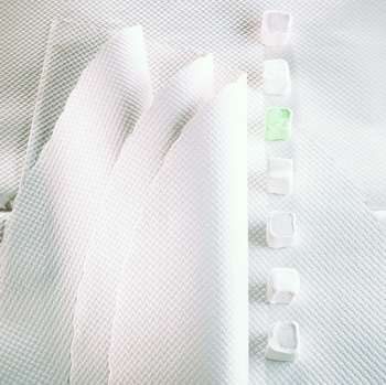 Nappe ronde blanche par 250