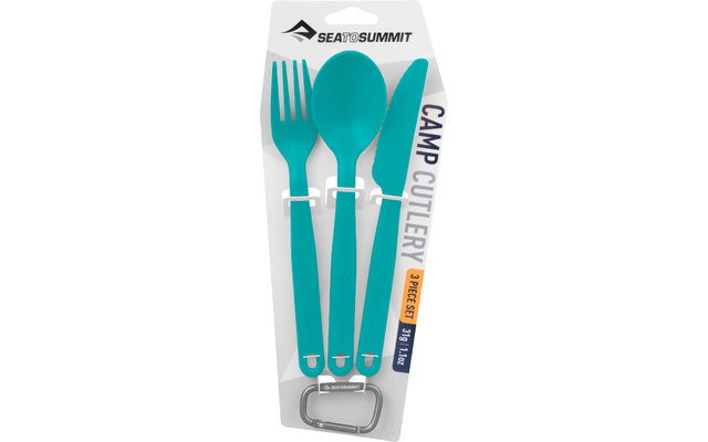 Sea to Summit Camp Cutlery Set Set de couverts 3 pièces