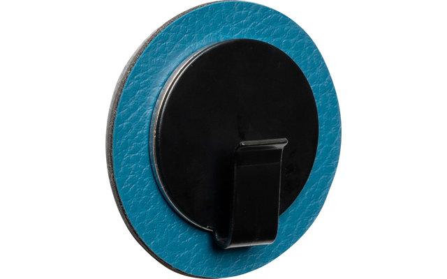 Silwy Clever Crochet magnétique incl. métal Nano Gel Pad Bleu / Noir
