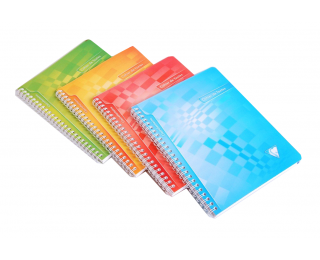 Cahier de Texte à spirale – CLAIREFONTAINE – 144 pages – 17×22 cm – Bleu