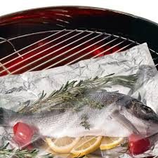 Sachet de cuisson / papillote alu par 8