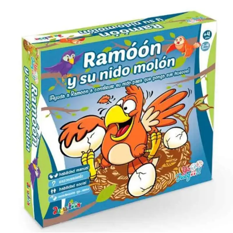 Ramoon y su nido molon, Juego de mesa infantil de habilidad