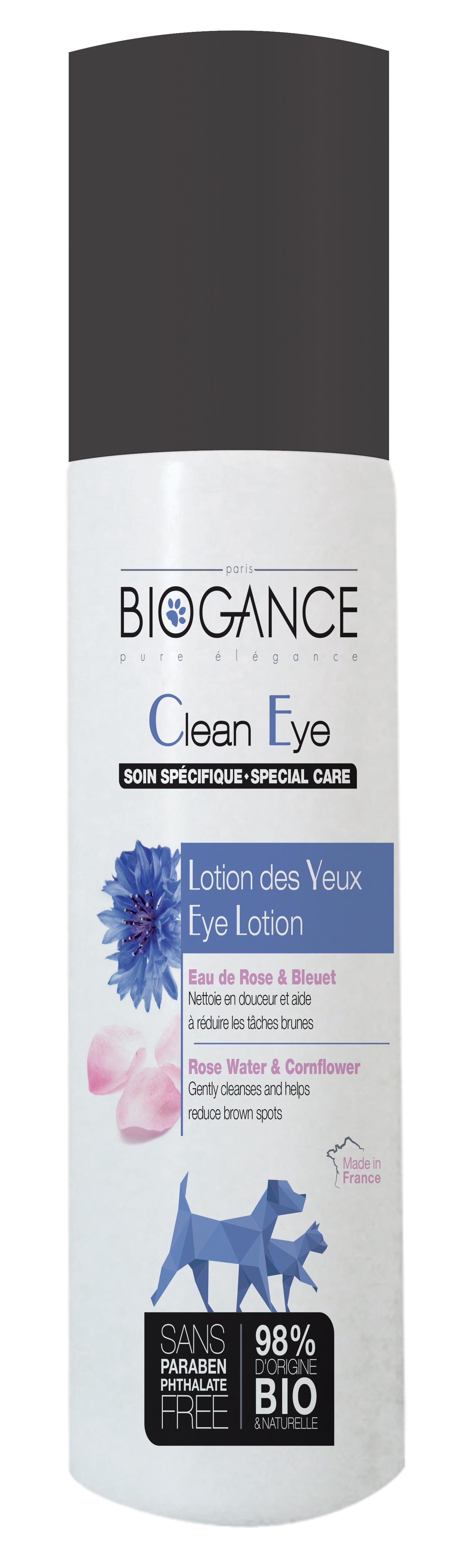 Lotion occulaire Clean Eyes Biogance – 100ML