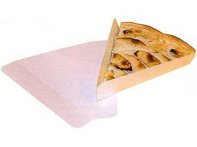 Triangle rainé carton blanc par 250
