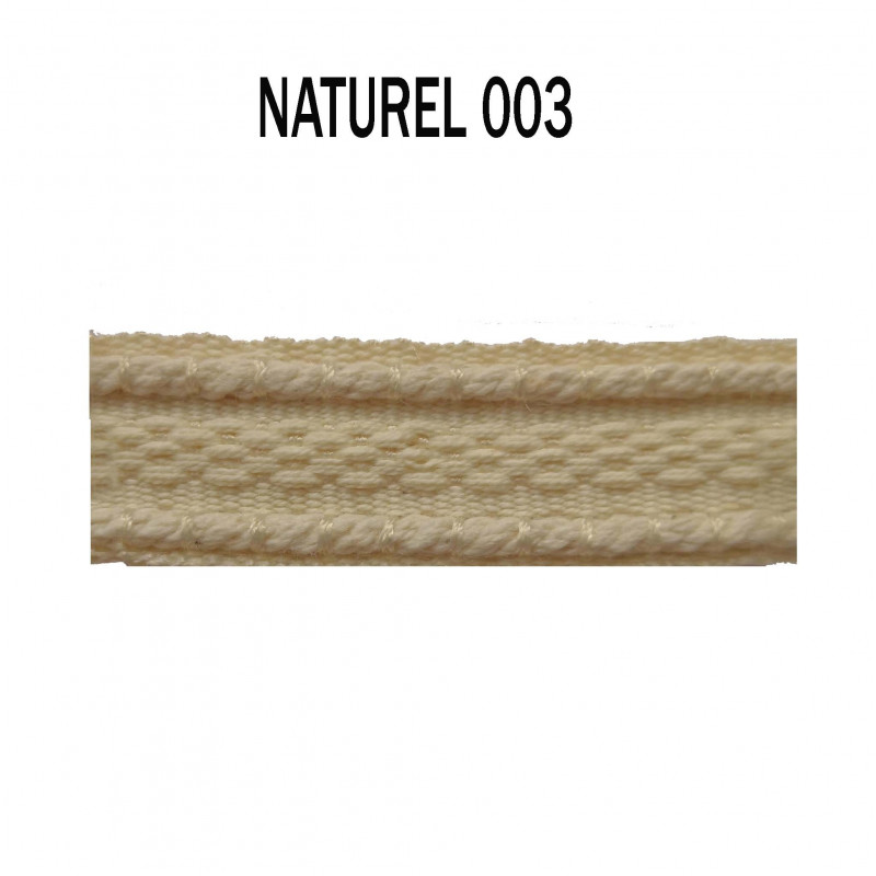 Galon chaînette 15 mm 003 Naturel