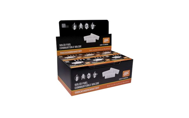 Pastilles de combustible sec Esbit 20 x 4 g pour réchaud de poche