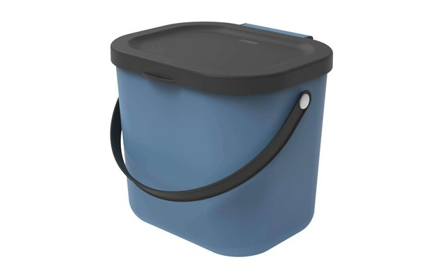 Rotho Albula Système de recyclage des déchets 6 litres horizon blue