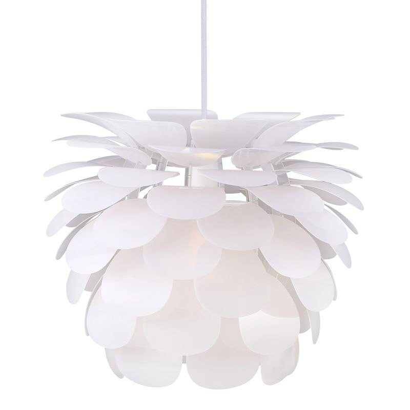 Suspension, e27 design Motion 50 polycarbonate blanc 1 x 75 W