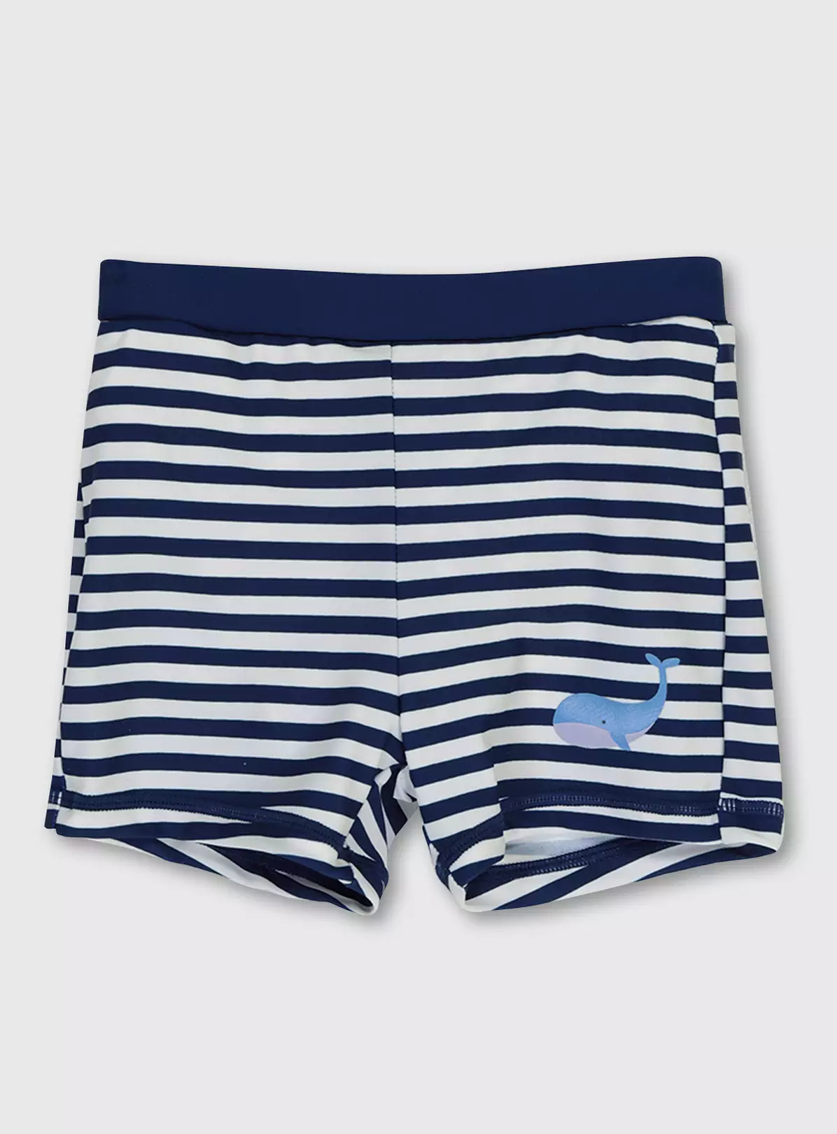 Navy & White Nautical Stripe Trunks – 3-6 months