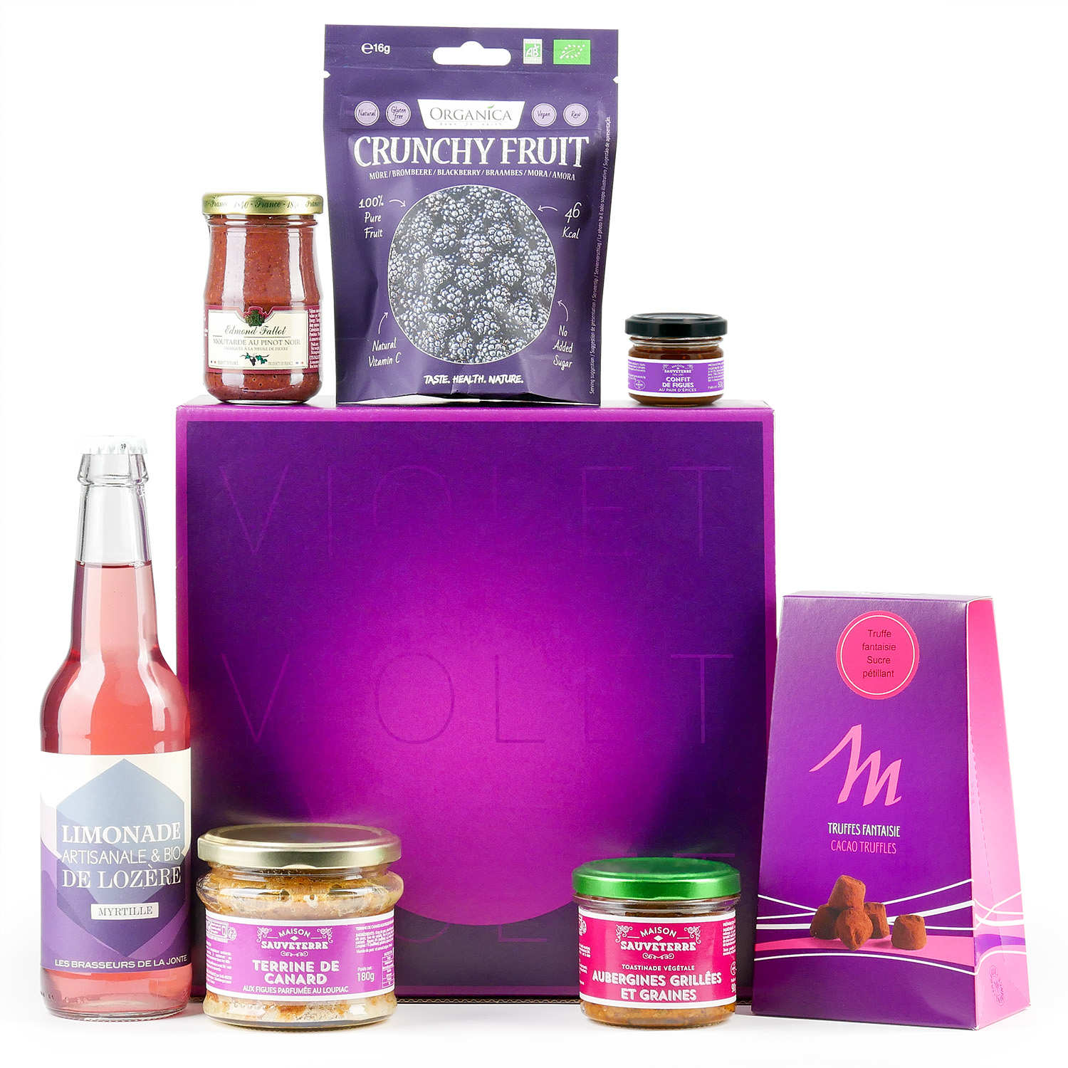 La boîte violette à croquer