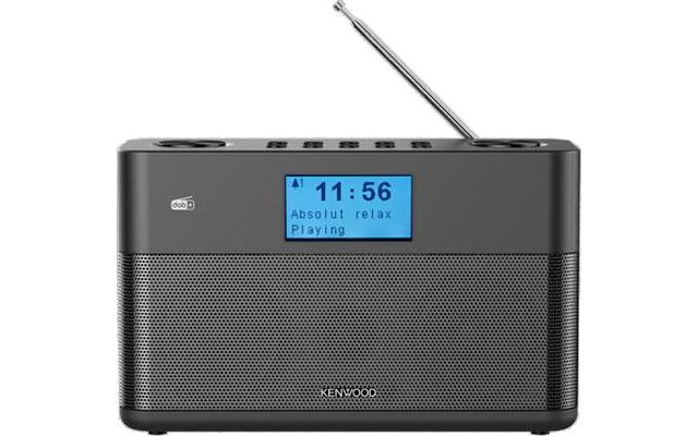 Kenwood CR-ST50DAB-B Radio compacte avec DAB+ et Bluetooth Audiostreaming noir