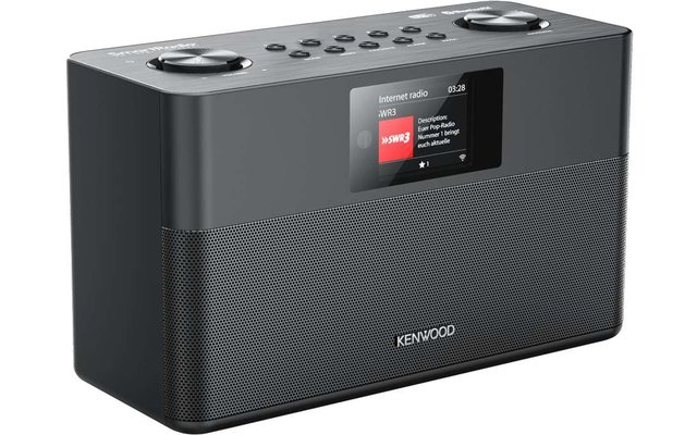 Kenwood CR-ST100S-B Smartradio avec DAB+ et Bluetooth Audiostreaming noir