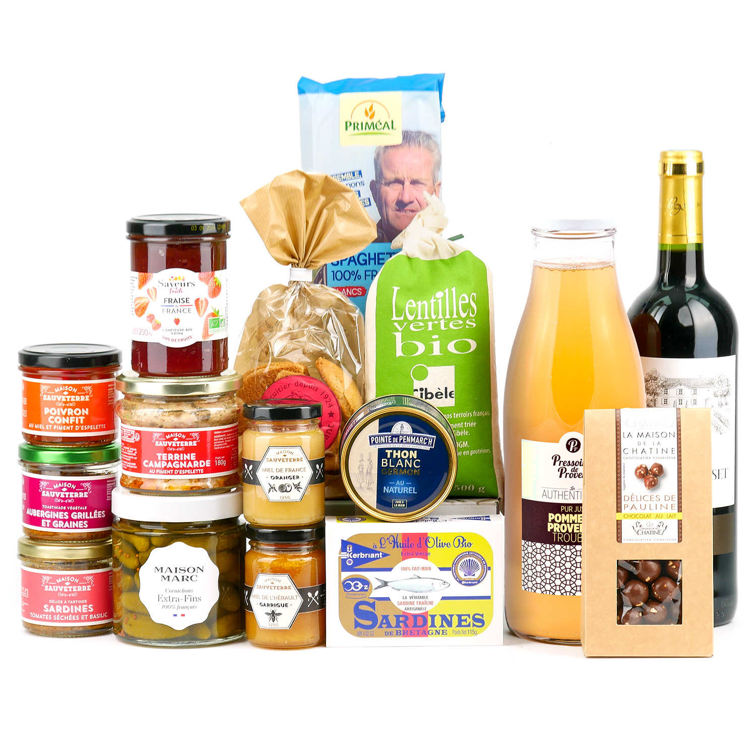 Assortiment de produits “Mon marché français”
