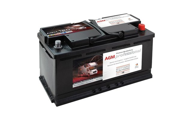 Büttner AGM Batterie de bord 12 V / 120 Ah