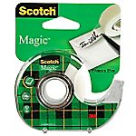 Rouleau de ruban adhésif invisible sur dévidoir – Scotch – Magic – 19 mm x 15 m