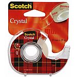 Rouleau de ruban adhésif invisible sur dévidoir – Scotch – Crystal – 19 mm x 25 m
