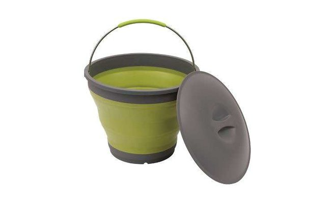 Outwell Collaps Seau avec couvercle 7,5 litres vert lime