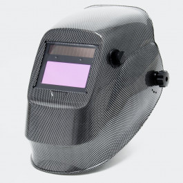 Masque de soudage automatique au design carbone, obscurcissement entièrement automatique