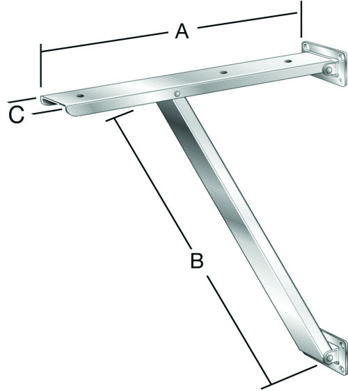 Console soupente Blanc