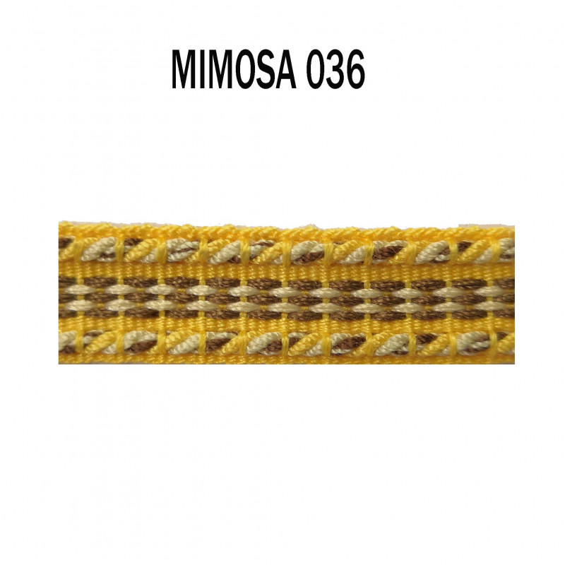 Galon chaînette 15 mm 036 Mimosa
